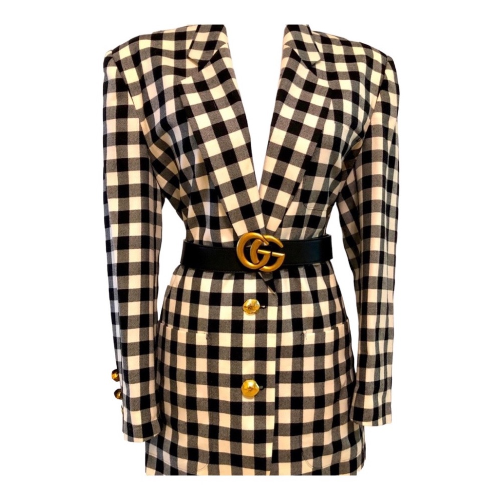 VTG Plaid Classiques Oversized Blazer